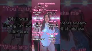 Baddie comebacks! Pt. 1 #shorts #baddie #comebacks