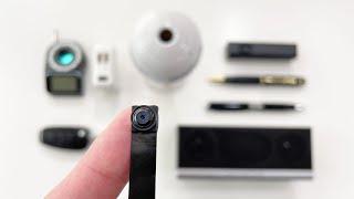 7 Crazy TINY Hidden Spy Cameras! 