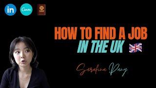 聊聊在英国找工作的经历  | 5分钟火速分享 How to find a job in the UK?