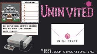 Uninvited NES - C&M Playthrough