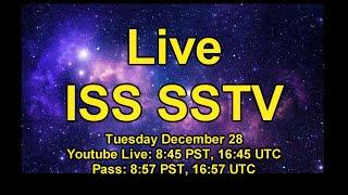 Live ISS SSTV pass