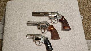 Colt Python vs Smith & Wesson vs. Ruger 357 mag SHOWDOWN