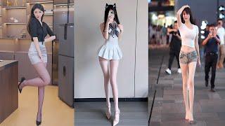 Mejores Street Fashion Tik Tok 2023 | Hottest Chinese Girls Street Fashion Style 2023 Ep.158