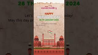 Happy Republic Day from Kanak Bedding.