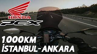 ANKARA'YA Bİ TURLAYALIM | HONDA PCX İLE 1000 KİLOMETRE | UZUN YOL VLOG