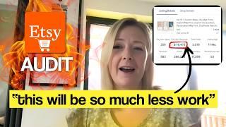 Her New $16K Per Month Plan With Less Work - Etsy Shop Audit