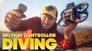 DJI AVATA // CAN YOU DIVE WITH THE MOTION CONTROLLER AND HEAD TRACKING?