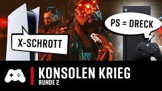 Playstation vs Xbox "Fans" ► Konsolenkrieg Kommentare