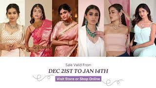 Amyra Festive Silver Sale is here. Get 15% off on all products from Dec 21 to Jan 14