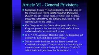 11 of 13 Constitution of the United States ARTICLE 6 & 7