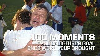 100 Moments: Paul Caligiuri's Goal Ends World Cup Drought