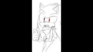 you're getting weak meme | evil boom!sonic #shorts