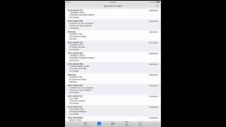 Winworks Mobile- Work Order List Window