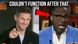 Shannon Sharpe Forgets How To Talk After Dan Orlovsky Cooks Him On The Air With Obscure Stat