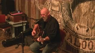 Tom McElvain at the One Eyed Cow Salloon in Burnet Texas.