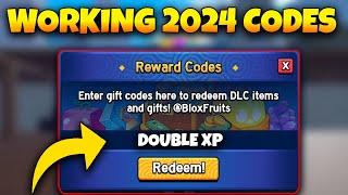 ALL 18 Double XP WORKING Codes in Blox Fruits 2024