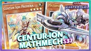 CENTUR-ION MATHMECH SEASON 37 RANKED GAMEPLAY IN YUGIOH MASTER DUEL