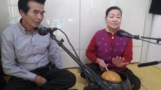 김남기·배귀연 정선 민요 '자진 아라리' Namki Kim·Kuiyeon Bae: Korean song 'Jajin Jungsun-arari'(물박:배귀연) 국악음반박물관 촬영본