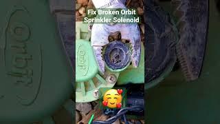  Fix Orbit Sprinkler Solenoid (#SHORTS)