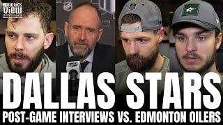 Jamie Benn, Tyler Seguin, Wyatt Johnston & Peter DeBoer on Dallas Stars WCF Series Loss vs. Edmonton