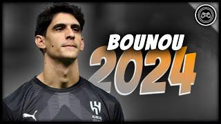 Yassine Bounou 2023/24 ● The Moroccan lion ● Crazy Saves & Skills | FHD