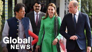 Prince William and Kate visit PM Khan, students on first royal trip to Pakistan in over a decade