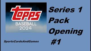 2024 Topps series 1 pack opening #1