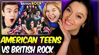 American Teens vs British Rock | FIRST TIME REACTION