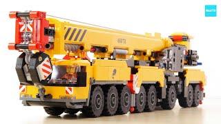 レゴ シティ きいろのクレーン車 60409 ／ LEGO City Yellow Mobile Construction Crane Speed build & Review