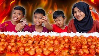 TEPAARRR‼️ MUKBANG PENTOL MERCON 5KG CABE | SEMUA KEPEDESAN 