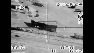 Real footage of Two IQAF(Iraq Air Force) Mirage F1 attacked the Power Plant - Iran-Iraq War