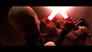 Star Wars: The Clone Wars - Obi-Wan Kenobi & Asajj Ventress vs Darth Maul & Savage Opress [1080p]