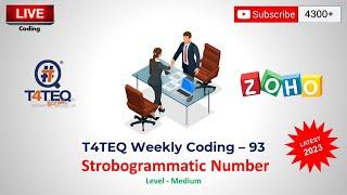 TWC - 93 - ZOHO  INTERVIEW QUESTIONS -  Strobogrammatic Number