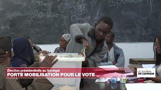Forte mobilisation pour le premier tour de la présidentielle au Sénégal • FRANCE 24