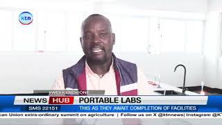 Primary schools result to portable labs as they await completion of their own labs