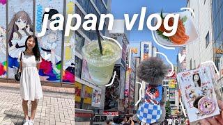 JAPAN VLOG  | tsukiji fish market, dog cafe, akihabara electronic town