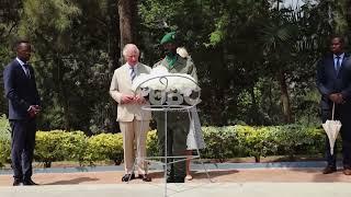 CHOGM 2022 - Prince Charles visits genocide memorial.