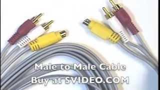 S-Video with Stereo Audio Cable