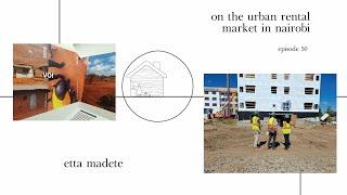 On the Urban Rental Market in Nairobi / Etta Madete