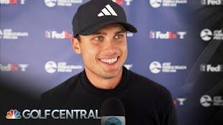 Ludvig Åberg: Staying 'disciplined' has paid off at Pebble Beach | Golf Central | Golf Channel