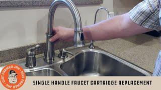 Delta Single Handle Faucet Cartridge Replacement