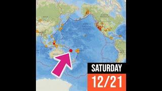 6.1 Earthquake Vanuatu Region. Winter Solstice today. Saturday 12/21/2024