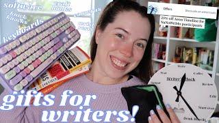 GIFTS FOR WRITERS | treat yo self or your writer friends! 