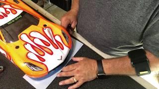 Undercover RC Drag Wings: How to Install a splitter on already painted Corvette body Pt.1
