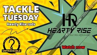 TACKLE TUESDAY | Hearty Rise rods: Kyasuto & Sakara | new McCarthy BABWE | our rod picks