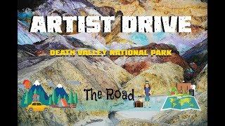 Artist Drive Road in Death Valley National Park | The Road