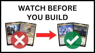 "Your deck should work without your commander."