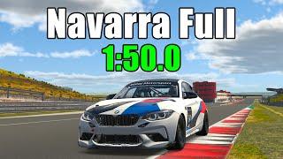 iRacing BMW M2 Navarra Track Guide - 1:50.0