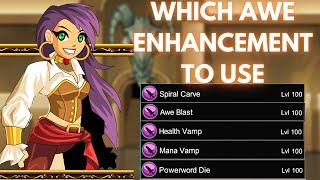 AQW How To Get Awe Enhance + Awe Enhancements Explained