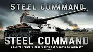 Steel Command: A Panzer Leader’s Journey from Barbarossa to Normandy | Historical Fiction Audiobooks